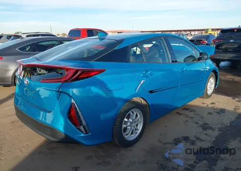 2018 Toyota Prius Prime Advanced from USA, damaged, VIN JTDKARFP7J3071128